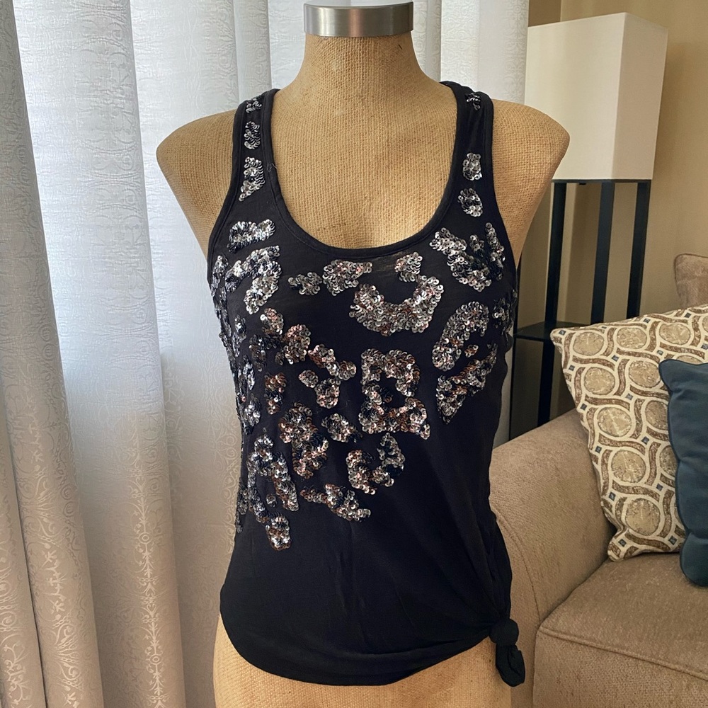 Express Sequin Tank Top